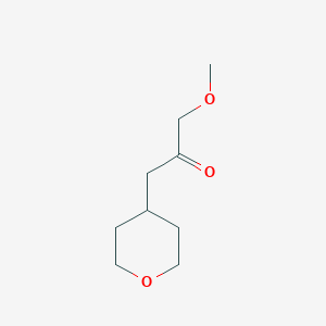1-Methoxy-3-(oxan-4-yl)propan-2-one