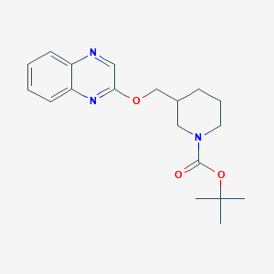 tert-Butyl 3-((quinoxalin-2-yloxy)methyl)piperidine-1-carboxylate