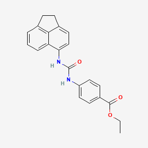 Ethyl 4-(1,2-dihydroacenaphthylen-5-ylcarbamoylamino)benzoate