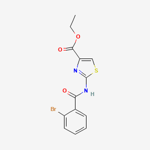 Ethyl 2-(2-bromobenzamido)thiazole-4-carboxylate