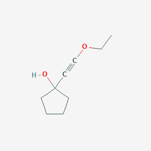 1-(2-Ethoxyethynyl)cyclopentanol