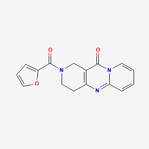 2-(furan-2-carbonyl)-3,4-dihydro-1H-dipyrido[1,2-a:4',3'-d]pyrimidin-11(2H)-one