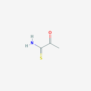 molecular formula C3H5NOS B2486554 2-Oxopropanethioamide CAS No. 31787-50-5