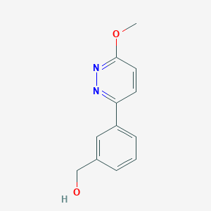 (3-(6-Methoxypyridazin-3-yl)phenyl)methanol