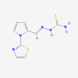 [(E)-{[1-(1,3-thiazol-2-yl)-1H-pyrrol-2-yl]methylidene}amino]thiourea