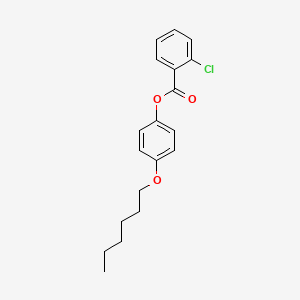4-(Hexyloxy)phenyl 2-chlorobenzoate