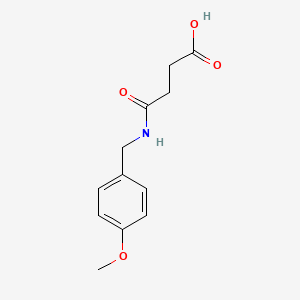 4-[(4-Methoxybenzyl)amino]-4-oxobutanoic acid