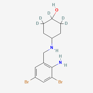 B2486645 rac-cis-Ambroxol-d5 CAS No. 1246818-80-3; 18683-91-5