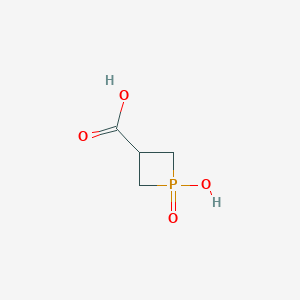 1-Hydroxy-3-phosphetanecarboxylic acid 1-oxide