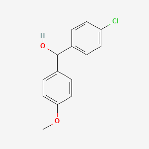 molecular formula C14H13ClO2 B2487161 (4-氯苯基)(4-甲氧基苯基)甲醇 CAS No. 34979-37-8