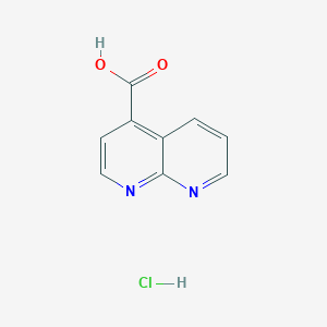 1,8-Naphthyridine-4-carboxylic acid hydrochloride