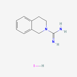 molecular formula C10H14IN3 B2487326 Debrisoquin hydroiodide CAS No. 1052540-65-4