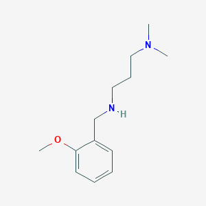 B2487341 N'-(2-methoxybenzyl)-N,N-dimethylpropane-1,3-diamine CAS No. 893595-46-5