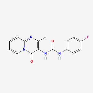 1-(4-fluorophenyl)-3-(2-methyl-4-oxo-4H-pyrido[1,2-a]pyrimidin-3-yl)urea