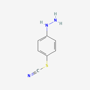 (4-Thiocyanatophenyl)hydrazine