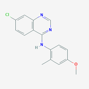 7-chloro-N-(4-methoxy-2-methylphenyl)quinazolin-4-amine