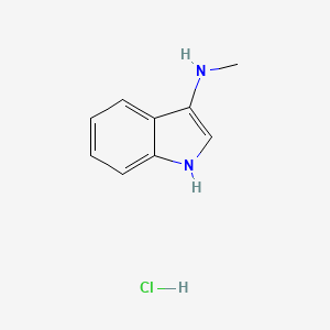 N-Methyl-1H-indol-3-amine;hydrochloride