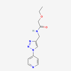 2-ethoxy-N-((1-(pyridin-4-yl)-1H-1,2,3-triazol-4-yl)methyl)acetamide