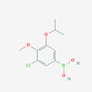 3-Chloro-5-isopropoxy-4-methoxyphenylboronic acid