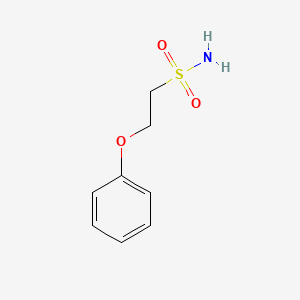 molecular formula C8H11NO3S B2487934 2-Phenoxyethane-1-sulfonamide CAS No. 100383-38-8
