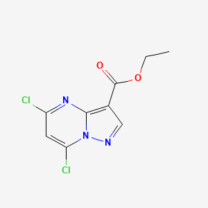 B2487948 Ethyl 5,7-dichloropyrazolo[1,5-A]pyrimidine-3-carboxylate CAS No. 940284-55-9