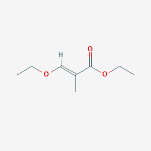 ethyl (E)-3-ethoxy-2-methylacrylate
