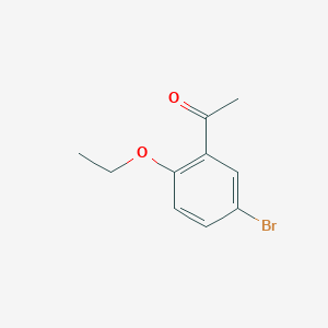 molecular formula C10H11BrO2 B2488010 1-(5-Bromo-2-ethoxyphenyl)ethanone CAS No. 16602-11-2