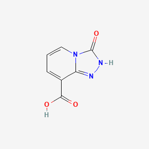 3-oxo-2H,3H-[1,2,4]triazolo[4,3-a]pyridine-8-carboxylic acid