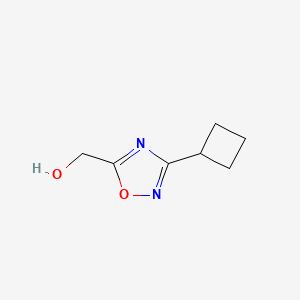 (3-Cyclobutyl-1,2,4-oxadiazol-5-yl)methanol