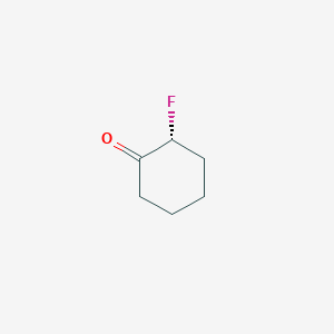 molecular formula C6H9FO B2488180 (2R)-2-fluorocyclohexan-1-one CAS No. 200118-23-6