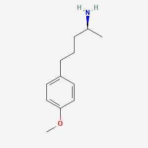 (2S)-5-(4-Methoxyphenyl)pentan-2-amine
