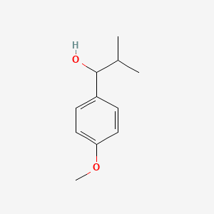 molecular formula C11H16O2 B2488254 1-(4-Methoxyphenyl)-2-methylpropan-1-ol CAS No. 18228-46-1