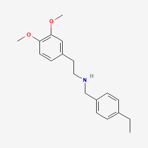 2-(3,4-dimethoxyphenyl)-N-(4-ethylbenzyl)ethanamine