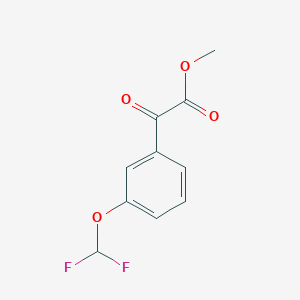 B2488274 Methyl 2-(3-(difluoromethoxy)phenyl)-2-oxoacetate CAS No. 1823777-94-1