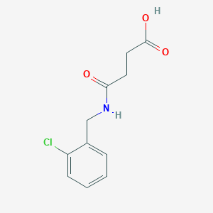 4-[(2-Chlorobenzyl)amino]-4-oxobutanoic acid