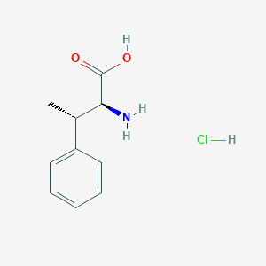 molecular formula C10H14ClNO2 B2488285 (2S,3S)-2-Amino-3-phenylbutyric acid-HCl CAS No. 59850-51-0