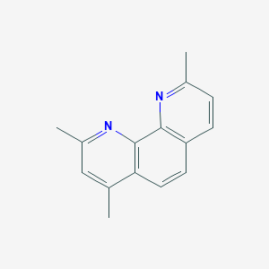 molecular formula C15H14N2 B2488503 2,4,9-Trimethyl-1,10-phenanthroline CAS No. 204275-34-3