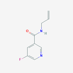 molecular formula C9H9FN2O B2488709 N-allyl-5-fluoronicotinamide CAS No. 1566693-59-1