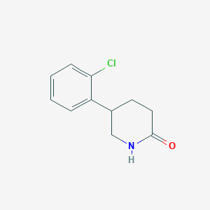 5-(2-Chlorophenyl)-2-piperidone