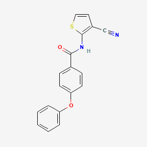 N-(3-cyanothiophen-2-yl)-4-phenoxybenzamide