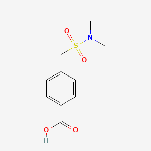 4-[(Dimethylsulfamoyl)methyl]benzoic acid