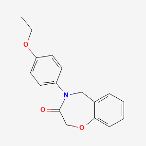 4-(4-ethoxyphenyl)-4,5-dihydro-1,4-benzoxazepin-3(2H)-one
