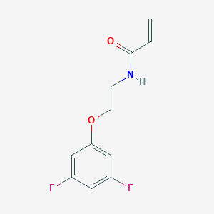 N-[2-(3,5-Difluorophenoxy)ethyl]prop-2-enamide