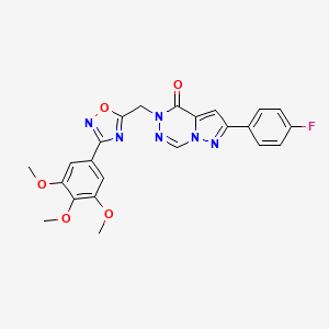 4-hydroxy-N-(3-methylphenyl)-2-oxo-1,5,6,7,8,9-hexahydro-2H-cyclohepta[4,5]thieno[2,3-b]pyridine-3-carboxamide