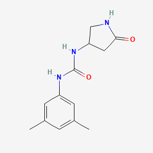 1-(3,5-Dimethylphenyl)-3-(5-oxopyrrolidin-3-yl)urea