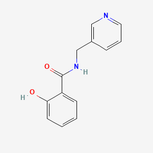 molecular formula C13H12N2O2 B2488946 2-hydroxy-N-(pyridin-3-ylmethyl)benzamide CAS No. 5620-22-4