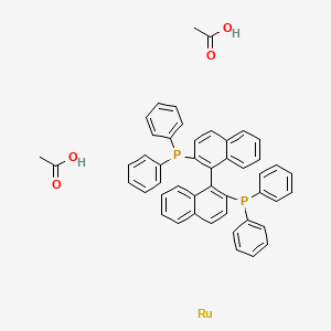 molecular formula C48H40O4P2Ru B2489104 (R)-Ru(OAc)2(BINAP) CAS No. 261948-85-0