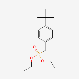 molecular formula C15H25O3P B2489186 Diethyl 4-tert-butylbenzylphosphonate CAS No. 118578-89-5