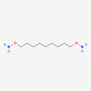 molecular formula C9H22N2O2 B2489269 O,O'-(Nonane-1,9-diyl)bis(hydroxylamine) CAS No. 1219935-26-8
