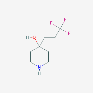 4-(3,3,3-Trifluoropropyl)piperidin-4-ol